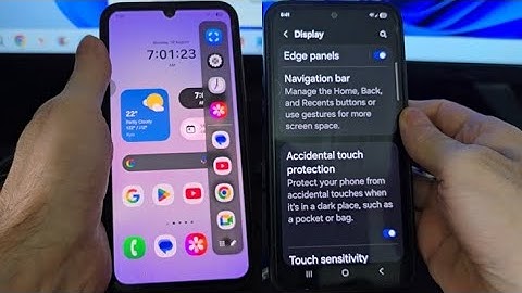 How to enable edge panel in Samsung A07 | How to set edge panel in samsung a07