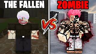 Testing CUSTOM MOVESETS vs ZOMBIE SUKUNA in Jujutsu Shenanigans screenshot 5