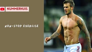 David Beckham's bold shirtless workout ignites a reaction from the public.