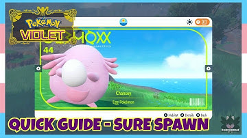 *Early Game After Mesagoza Fixed Spawn* Where To Catch Chansey In Pokemon Scarlet & Violet