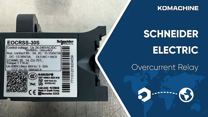 SCHNEIDER ELECTRIC / Overcurrent Relay (EOCRSS-30S) / INV-04165