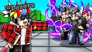 Toxic NOOB Called Me TRASH, So He Called His CLAN For Backup! (ROBLOX THE STRONGEST BATTLEGROUNDS)