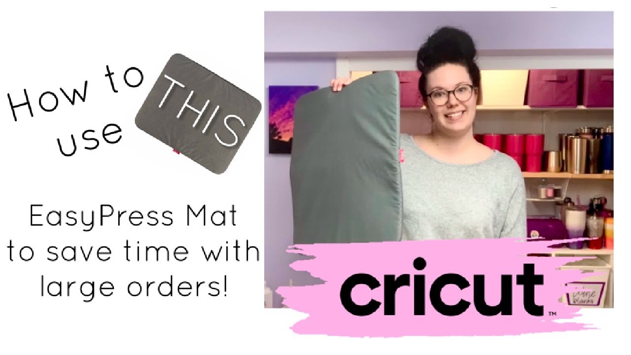 SAVE TIME USING THE CRICUT EASY PRESS MAT?!