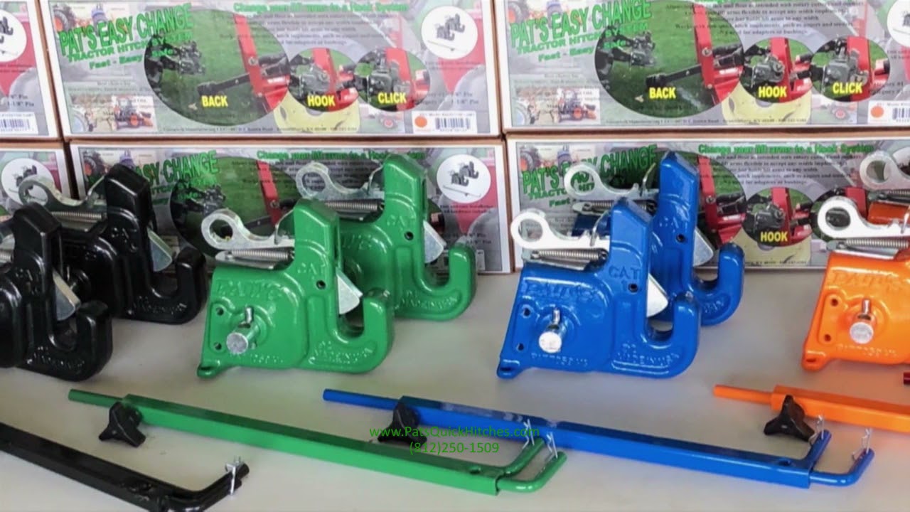 Pat's Easy Change Quick Hitches. Powder coat finish colors. PQH YouTube