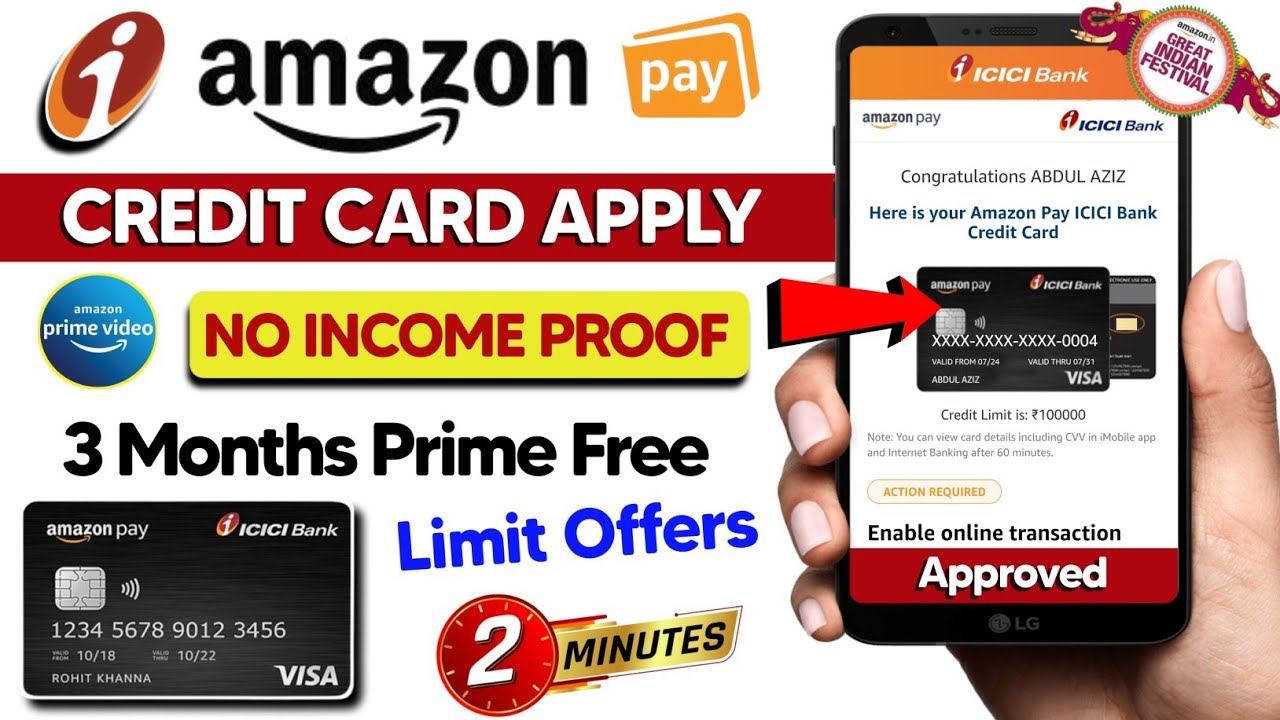 How to Apply for Amazon Pay ICICI Credit Card Online - Amazon Pay ICICI ...
