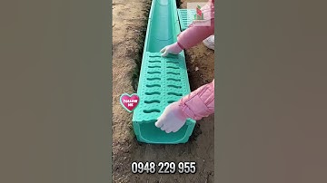 Rãnh thoát nước lắp ghép  #composite #congtrinh #vatlieuxaydung #cauduong #cauduongbtn