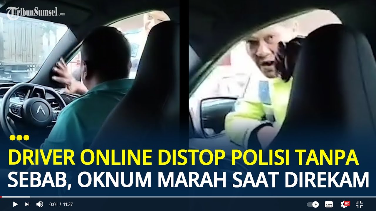 Viral Driver Online Tiba-tiba Dikejar Polisi Tanpa Sebab di Tol, Oknum Petugas Marah Saat Direkam