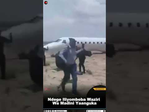 Plane Carrying Minister Of Minerals Crashes