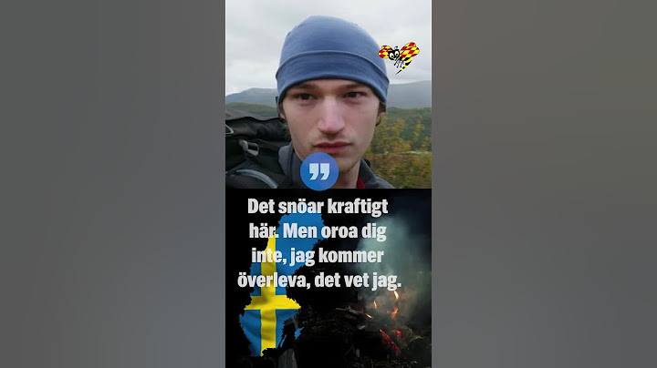 Youtubern Storm De Beul, 22, död i snöstorm i Lappland