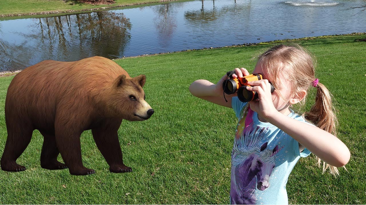 We Are Going on a Bear Hunt pretend play