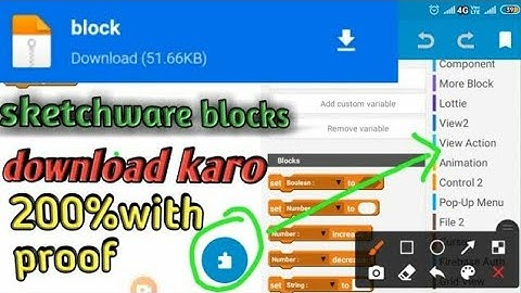 1800+ Sketchware blocks for free @Sketchware