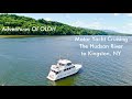 M/Y OLOH -  Hudson River Boating - Getting Underway & Cruising To Kingston, NY