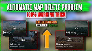 bgmi map automatic delete problem solve | bgmi resources pack delete problem | MRsmartYT