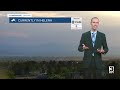 Partly to mostly cloudy and warm on Tuesday