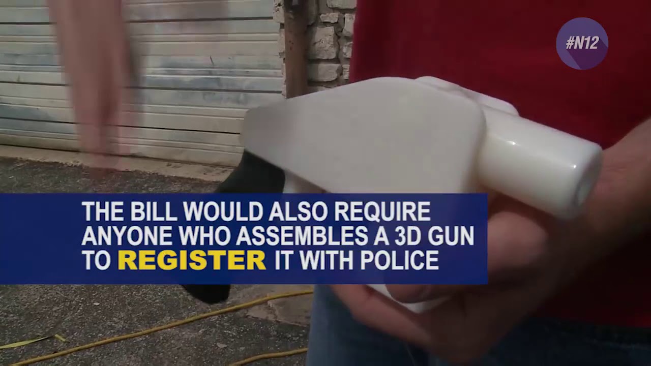 News 12: How do you feel about 3D-printed guns? - YouTube