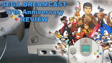Sega Dreamcast PAL 17th Anniversary Console Review and Overview VGA cable and Gameplay HD720p