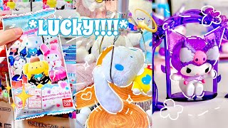 HUGE!!! Sanrio Arcade wins ✨ Sanrio Weekly Shopping Haul Vlog  + Unboxing