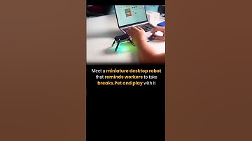 miniature desktop robot #trending #python #fullstackdeveloper #ai #developer