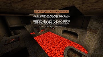 Quake - E1M7 The House of Chthon - 100% All Secrets - 1080p 60fps Uncommented