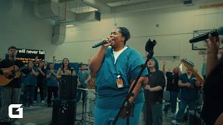 Inmate sings 'I Trust in God' inside MAXIMUM SECURITY PRISON!!!