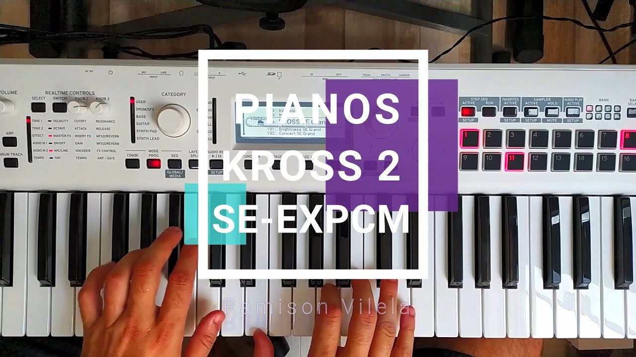 KORG KROSS 2 SE - PIANOS EXTRAS - BIBLIOTECA ADICIONAL (OASYS PIANO)