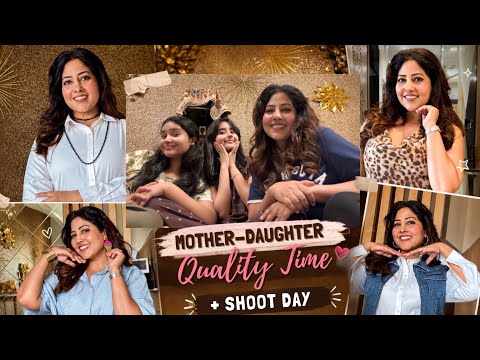 Mother-Daughter Quality Time + Shoot Day🥰💜 l Disha Tewani l Daily Vlog