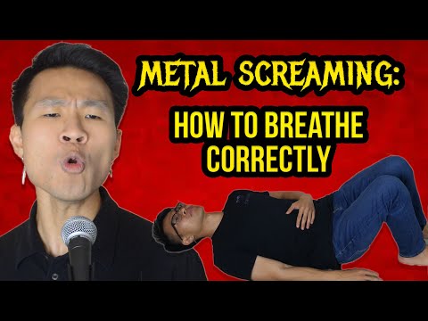 METAL SCREAMING: How to Breathe Correctly
