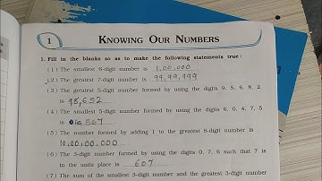 Std 6 maths ch-1 Knowing our numbers workbook solutions