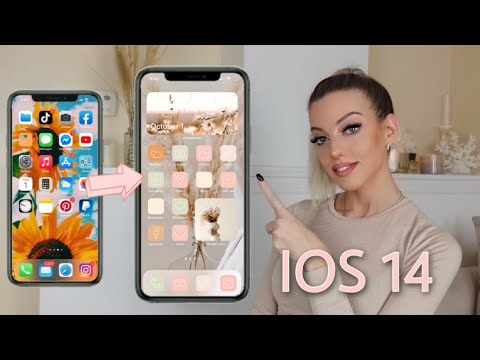 iPhone iOS 14 home screen | აიფონის ჰოუმ სქრინის შეცვლა