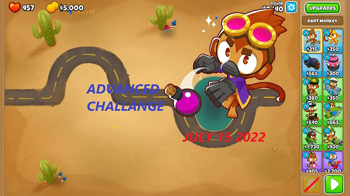 Bloons TD 6 Advanced Challange July 15 2022 | Wasteless Wasteland