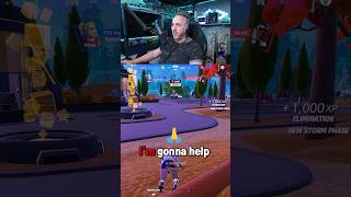 Dedicated teammate gets hard carried #fortnite #gaming #shorts