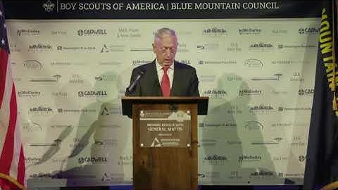 General Mattis "Scouts as Leaders"