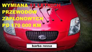 Kia Picanto Wymiana 11 Letnich Przewodów Zapłonowych - Youtube