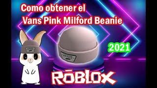 Como obtener el Nuevo Item Vans Pink Milford Beanie de Roblox
