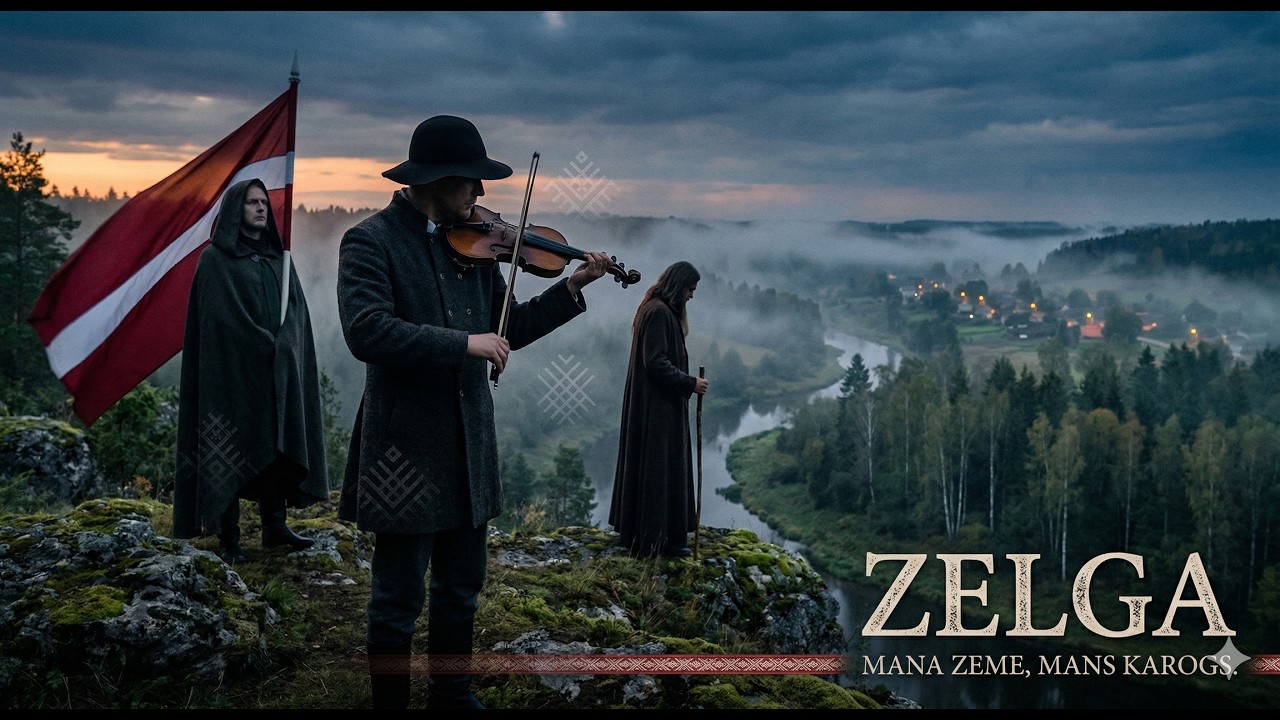 Zelga - Mana māja, mans karogs (ar vārdiem)