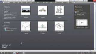How to add Templates in Revit Interface