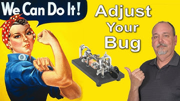 How to Properly Setup and Adjust A Vibroplex Bug