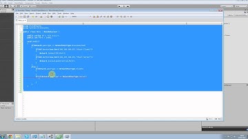Unity3d Tutorial - Server & Client
