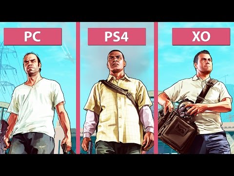 Сравнение версии игры Grand Theft Auto 5 на Xbox One, Playstation 4 и PC: с сайта NEWXBOXONE.RU