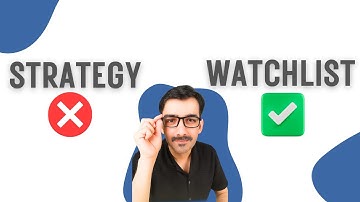 Stocks For Trading and Investing | How To Create Stock Watchlist | Stock Selection Technique