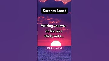 Sticky Note Hack 📌 Boost Productivity Fast!
