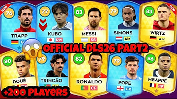 OFFICIËLE BEOORDELING UPDATE DLS 26: MEER DAN 70 SPELERS BEVESTIGD! DEEL 2