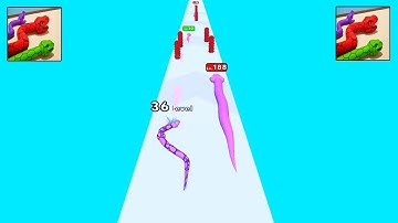 Colorful Snake - Gameplay Walkthrough - Part 1 (Android,iOS)