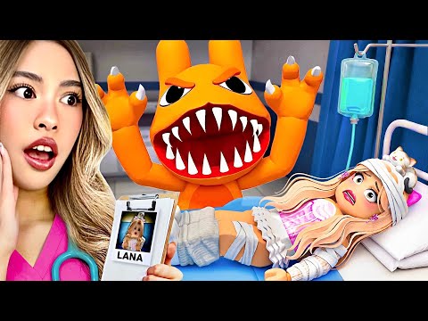 We Worked The NIGHT SHIFT In ROBLOX ANIMAL HOSPITAL..