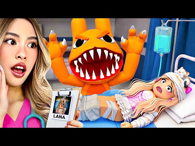 We Worked The NIGHT SHIFT In ROBLOX ANIMAL HOSPITAL..
