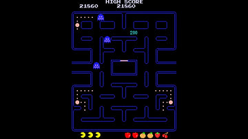 Arcade Classic Pac-Man Apple Pattern