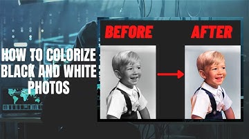 How to Colorize black and white photos | For Free In an easy way