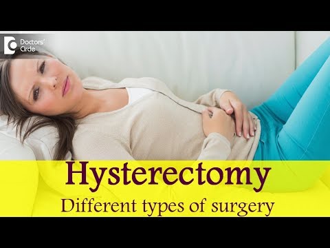 Hysterectomy - Different types of surgery - Dr  Shanthala Thupanna