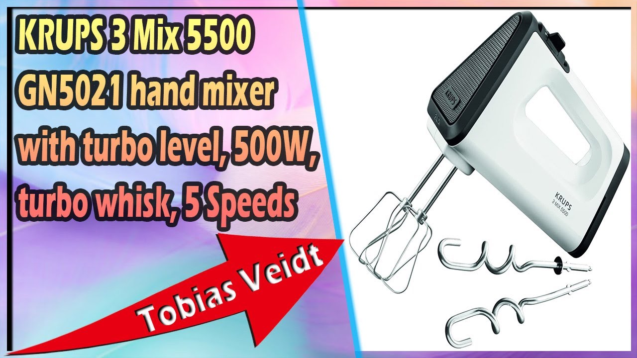 handmixer 500 watt krups
