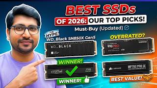 [TOP 5]🔥Best NVMe SSD in India 2026 💻 | 500GB &amp; 1TB Gen 4 Storage Upgrades! 🚀